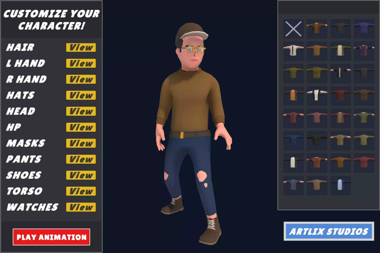 Customizable 3D City Characters Vol 2📱 - изображение 2